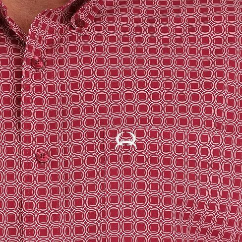 Cinch | Arenaflex Pink Print SS Shirt in Saudi Arabia
