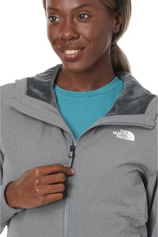 THE NORTH FACE Womens Shelbe Raschel Fleece Hooded Jacket (Standard & Plus Size) | Soft Fleece Lining, Wind & Water Resistant in Saudi Arabia