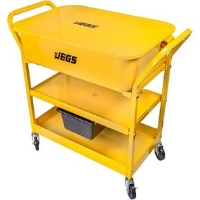 JEGS 81603 Portable Parts Washer Cart 20-Gallon Tank Solvent Capacity: 12-Gallon in Kuwait