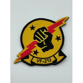 LT TOM ICEMAN KAZANSKY TOPGUN VF-213 PATCH-دعم البلاستيك in Kuwait