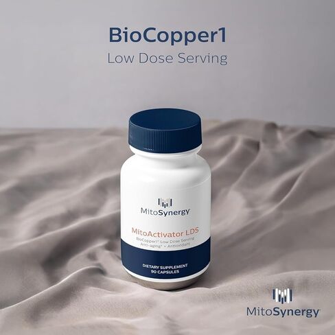 MitoActivator Biocopper1 (Cunermuspir) LDS - جرعة منخفضة تخدم 0.1mg النحاس الحيوي - Lyme للمستخدمين الحساسين لتقليل تفاعل Herxheimer in Kuwait