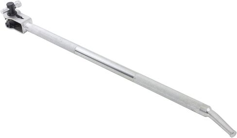 MyTee Products 39.5 "القياسي القياسي لقطع النشوة للمقطورة المسطحة-Chrome Carbon-Steel Ratchet Bar مع مقبض غير قاطع ونصيحة مقاومة للانزلاق للتشغيل الآمن in Kuwait