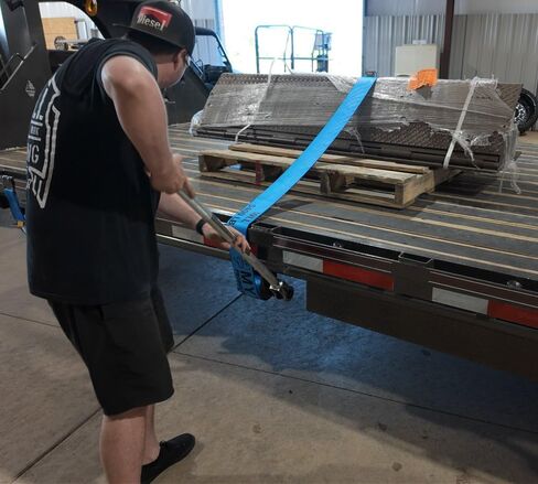 MyTee Products 39.5 "القياسي القياسي لقطع النشوة للمقطورة المسطحة-Chrome Carbon-Steel Ratchet Bar مع مقبض غير قاطع ونصيحة مقاومة للانزلاق للتشغيل الآمن in Kuwait