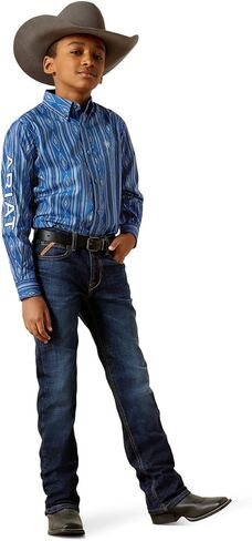ARIAT Boys' B5 Slim Harvey Straight Leg Jean in Saudi Arabia