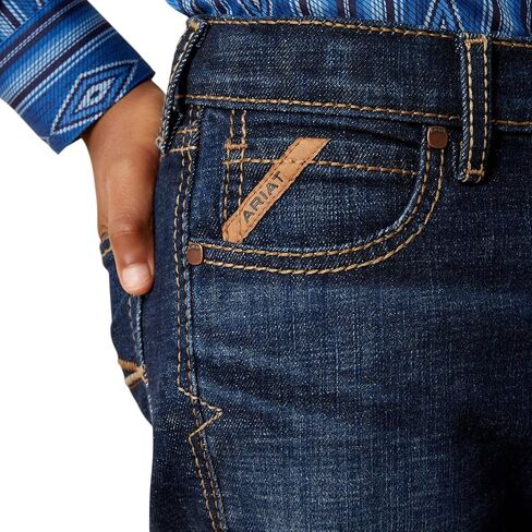 ARIAT Boys' B5 Slim Harvey Straight Leg Jean in Saudi Arabia
