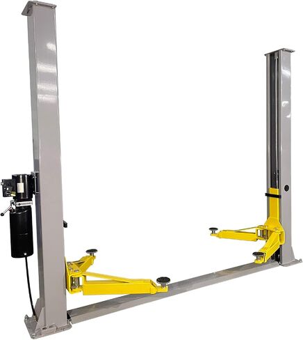 Triumph NT9FP 9,000 lb Two Post Auto Lift Floor Plate Car Hoist Truck Jack Garage in Saudi Arabia