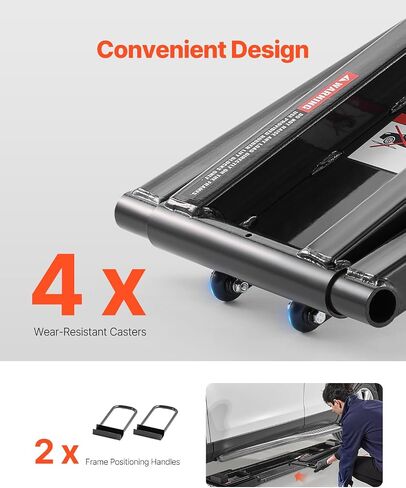 VEVOR Car Lift, 7000 lbs Capacity Car Lifts for Home Garage, 3-Level Adjustable with 29.4" Lift Height & Remote Control, Auto Lock Portable Car Lift with 4 Rubber Pads & 4 Lifting Columns in Saudi Arabia