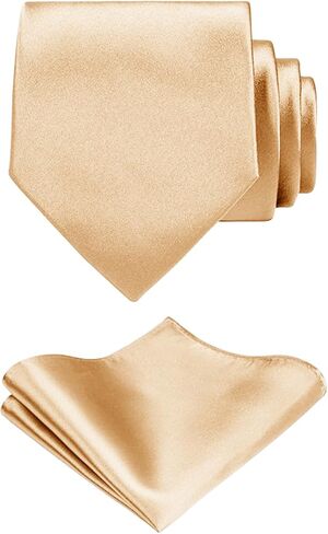 Solid Ties for Men with Pocket Square Sets Mens Necktie Ties Formal Tuxedo Wedding in Saudi Arabia