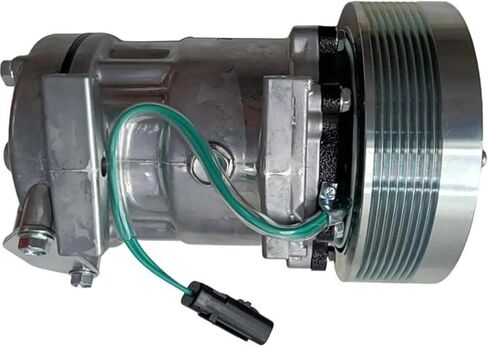 Compatible with Caterpillar CAT Excavator 336E 336F 340F 349 349E 352 352F 374F 390F SD7H15 24V A/C Compressor 532-7322 in Saudi Arabia
