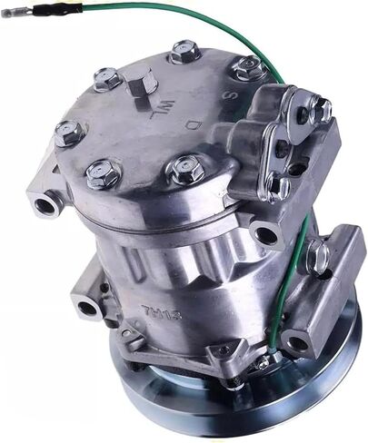 YX91V00002F2 24V SD7H13 A/C Compressor for Kobelco Excavator SK135SR SK200SR SK135SRLC SK210LC-8 Single Pin Connector in Saudi Arabia