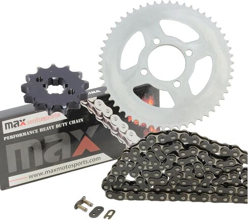 Drive Chain and Sprocket Kit 428 Chain replacement for Yamaha TTR125L TTR125LE TTR125LW TT-R125 L 2002-2025 (Black) in Saudi Arabia