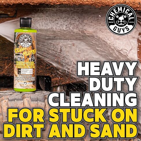 Chemical Guys Tough Mudder Foaming Truck, Off Road, ATV and RV Heavy Duty Wash Soap, (Works with Foam Cannons, Foam Guns or Bucket Washes), 2 x 16 fl oz, Lemon Scent - CWS2021602 in Saudi Arabia