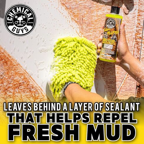 Chemical Guys Tough Mudder Foaming Truck, Off Road, ATV and RV Heavy Duty Wash Soap, (Works with Foam Cannons, Foam Guns or Bucket Washes), 2 x 16 fl oz, Lemon Scent - CWS2021602 in Saudi Arabia