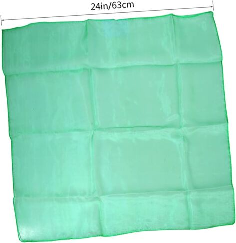 12pcs emmed square square juggling dancves بألوان حلوى أصفر باللون الأحمر البرتقالي الأرجواني الأرجواني الأخضر 2 من كل لون لحفلات الرقص واللعب الإبداعي in Saudi Arabia