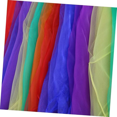 12pcs مزج الأوشحة رقصات مزج أوفرة طحلب مربع ناعم خفيف الوزن سهلة الصيانة in Saudi Arabia