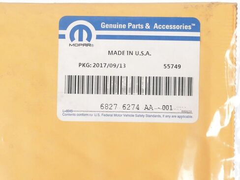 Mopar 68276274AA NUT CAP in Saudi Arabia