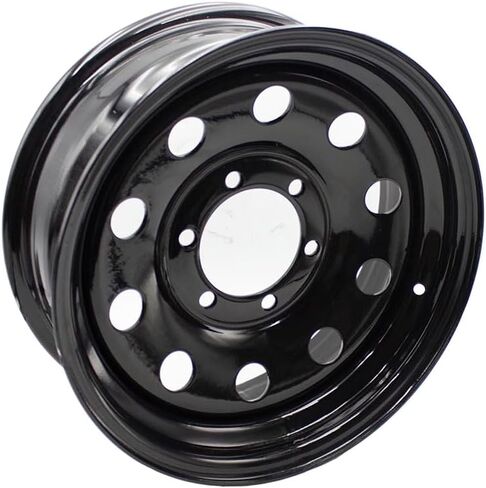 أسود 15 × 6 عجلة حافة Tralier 6 ثقوب العروة في 5.5 6x5.5 15 بوصة 15 × 6 × 5.5 in Kuwait