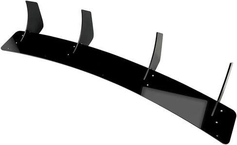 generic Shensi ABS Car Rear Spoiler Shark Fins Wing, Black Bumper Diffuser Auto Bumper Lip Diffuser for Benz CLA Class W117 C117 CLA180 CLA220 CLA250 CLA260 CLA200 CLA45 AMG Sedan 2013-2019 in Saudi Arabia