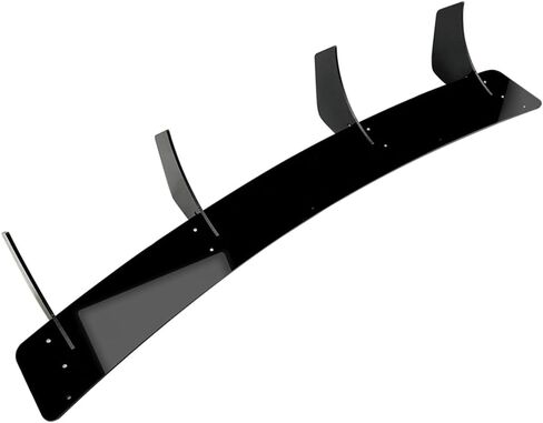 generic Shensi ABS Car Rear Spoiler Shark Fins Wing, Black Bumper Diffuser Auto Bumper Lip Diffuser for Benz CLA Class W117 C117 CLA180 CLA220 CLA250 CLA260 CLA200 CLA45 AMG Sedan 2013-2019 in Saudi Arabia