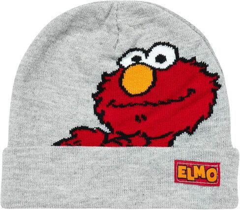 Sesame Street Elmo Hat and 2 Pair Mittens Cold Weather Set (2-4), Size Age 2-4, Elmo Reversible Hat in Saudi Arabia