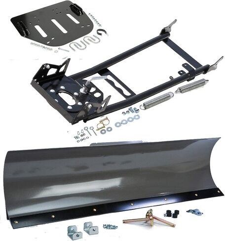 Open Trail by KFI 60 "Felet Straight Blade Plow ، Bracket Mount ، Push Tube Kit - متوافق مع Polaris Scrambler 850/1000 & Sportsman 550/850/1000 in Kuwait