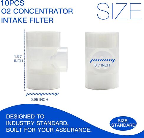 10-Pack Tracheostomy HME Heat Moisture Exchanger, Individually Package HME Filters in Saudi Arabia
