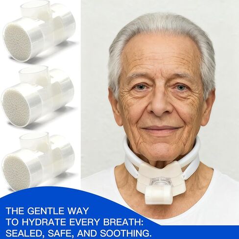 10-Pack Tracheostomy HME Heat Moisture Exchanger, Individually Package HME Filters in Saudi Arabia