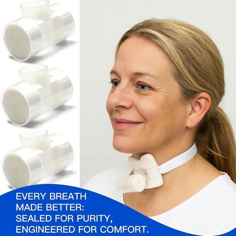 10-Pack Tracheostomy HME Heat Moisture Exchanger, Individually Package HME Filters in Saudi Arabia