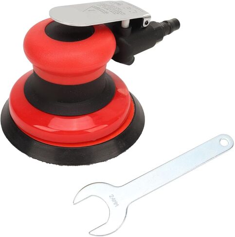 Bafovy 5in Air Random Orbital Sander 10000 دورة في الدقيقة ، رملي النخيل الهوائي الثقيل للخدمة الثقيلة للجسم التلقائي والعمل الخشبي (1/4 "مدخل الهواء) in Kuwait