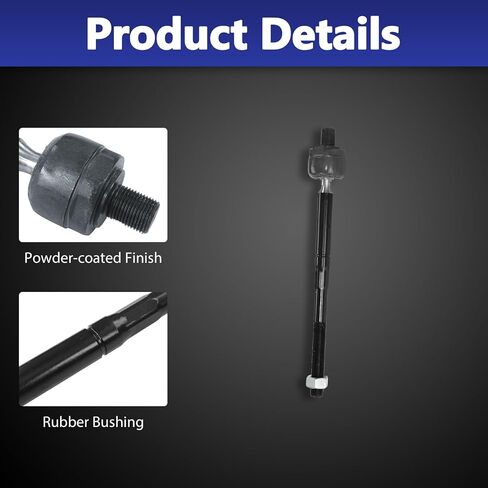 6Pcs Tie Rod End Kit, Front Inner Outer Tie Rod End With Boots Compatible with 2015-2022 FORD MUSTANG in Saudi Arabia