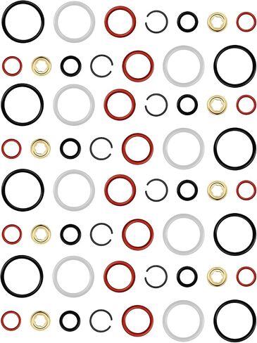 Injector Seal Repair O-Ring Kit Compatible with Ford 6.0L Engine 2003-2010 Replace GS33711 in Saudi Arabia