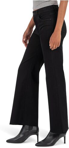 KUT من Kloth Womens Petite Meg High Rise Fab Ab Wide Law Law Long Long inseam in Kuwait