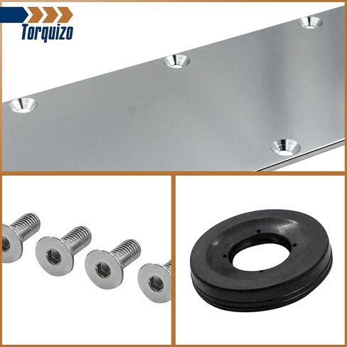 لوحة غطاء عموم الوادي الألومنيوم لمحركات LS Gen III - LSX ، LS1 ، LM7 ، LR4 ، LQ4 ، LS6 ، L59 ، LQ9 ، LM4 ، L33 الجزء 551629 in Kuwait