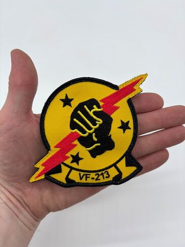 LT Tom Iceman Kazansky TOPGUN VF-213 Patch – Plastic Backing in Saudi Arabia
