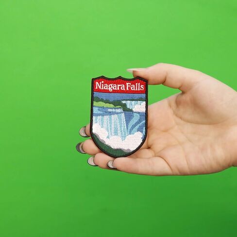 Niagara Falls Sourrist Patch Patch USA Canada Badge Badgered On in Saudi Arabia