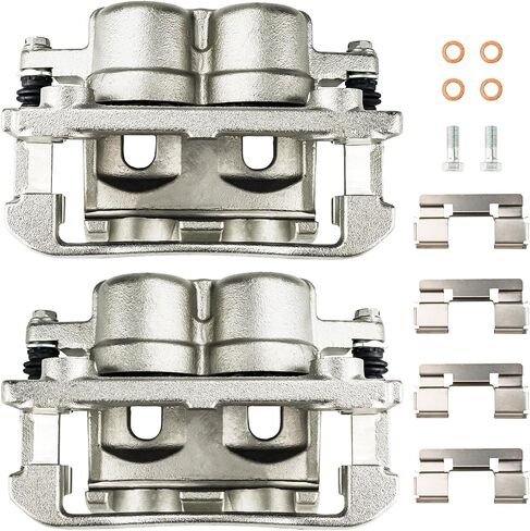 Torchbeam Front Brake Calipers Set for Nissan 2006 Armada 5.6L, Front Left and Front Right Calipers Replace # 19B2982+19B2983 in Saudi Arabia