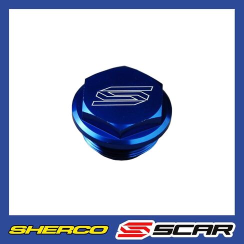 غطاء غطاء سائل خزان الفرامل الخلفية متوافق مع YAMAHA 65 125 250 450 YZ YZX YZF WR WRF WRX XT TRICKER 03-24 - أزرق in Saudi Arabia