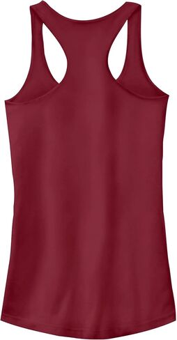 Marvel Junior's Spider Way Home Unmasked Man Slim Fit, Scoop Hem Racerback Tank, Scarlet, Large in Saudi Arabia