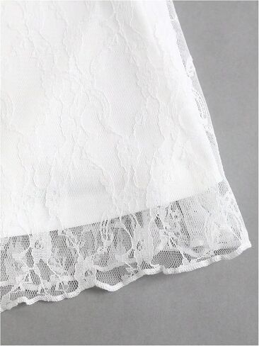 SHENHE Women's Elegant Lace Long Skirt Elastic High Waisted Ruched Bodycon Fishtail Skirt in Saudi Arabia