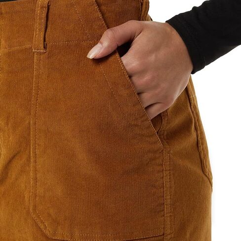 32 Degrees Women's Cotton Corduroy Knee Length Skirt, Belt Loops, XXL (US, Numeric, 20, Plus, Regular, Dijon) in Saudi Arabia