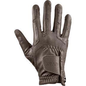 Uvex Stretchable & Breathable Horse Riding Gloves (Western/English) for Women & Men, ventraxion, Brown, Size 8-9 in Kuwait