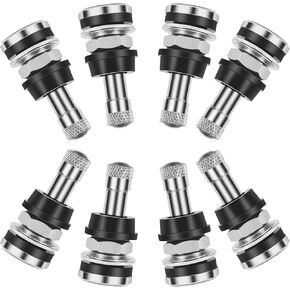 6-Pack TR416 Tire Valve Stems, High Pressure 200 PSI Tubeless Valve Stems, Brass Valve Stems, 1-1/2" Schrader Valve, Fits 0.453" & 0.625" Rim Holes for Cars/Trucks/SUVs/ATVs/Trailers in Saudi Arabia