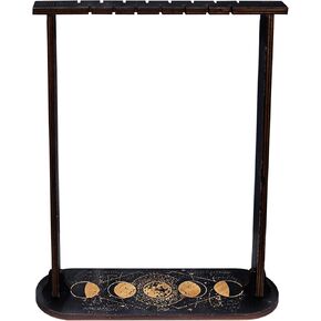 عرض البندول الخشب - حامل حامل الكريستال | موقف عرض المجوهرات | خشب الدوران البلورة | حامل تصميم رائع في غرفة المعيشة ، غرفة اليوغا ، تأمل رو (2) (ستارشيب) in Kuwait