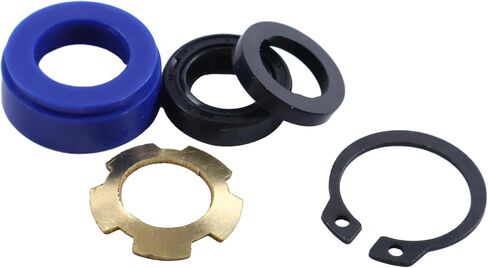 JZGRDN Power Cylinders Seal Kit مع 5/8 "أسطوانات قضيب مع 1/2" ROD 87045114 CAPN3301B متوافقة مع Ford/New Holland2000 2031 2100 2110 2120 2131 2150 230A 2310 234 2600N 2600R in Kuwait