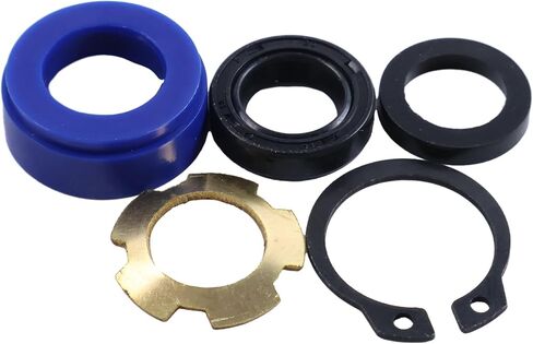 JZGRDN Power Cylinders Seal Kit مع 5/8 "أسطوانات قضيب مع 1/2" ROD 87045114 CAPN3301B متوافقة مع Ford/New Holland2000 2031 2100 2110 2120 2131 2150 230A 2310 234 2600N 2600R in Kuwait