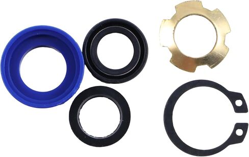 JZGRDN Power Cylinders Seal Kit مع 5/8 "أسطوانات قضيب مع 1/2" ROD 87045114 CAPN3301B متوافقة مع Ford/New Holland2000 2031 2100 2110 2120 2131 2150 230A 2310 234 2600N 2600R in Kuwait