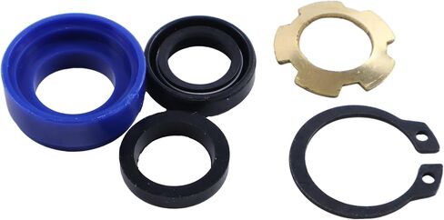 JZGRDN Power Cylinders Seal Kit مع 5/8 "أسطوانات قضيب مع 1/2" ROD 87045114 CAPN3301B متوافقة مع Ford/New Holland2000 2031 2100 2110 2120 2131 2150 230A 2310 234 2600N 2600R in Kuwait