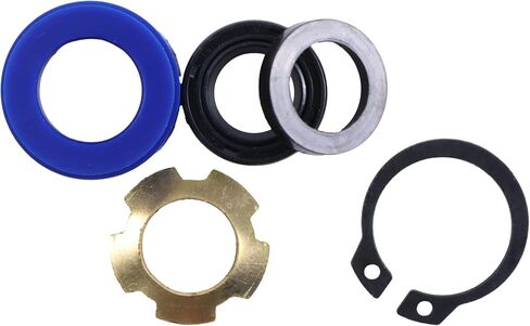 JZGRDN Power Cylinders Seal Kit مع 5/8 "أسطوانات قضيب مع 1/2" ROD 87045114 CAPN3301B متوافقة مع Ford/New Holland2000 2031 2100 2110 2120 2131 2150 230A 2310 234 2600N 2600R in Kuwait