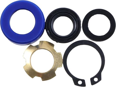 JZGRDN Power Cylinders Seal Kit مع 5/8 "أسطوانات قضيب مع 1/2" ROD 87045114 CAPN3301B متوافقة مع Ford/New Holland2000 2031 2100 2110 2120 2131 2150 230A 2310 234 2600N 2600R in Kuwait