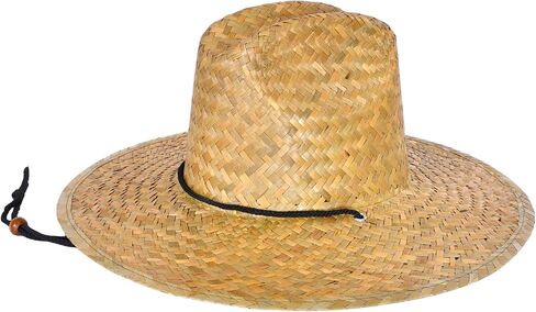 6 PCS Straw Hats for Men, Sun Hats for Women, Wide Brim Lifeguard Hats for Outdoor Sun Protection. in Saudi Arabia